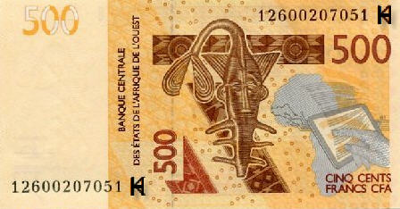 P619h Niger W.A.S. H 500 Francs 2013